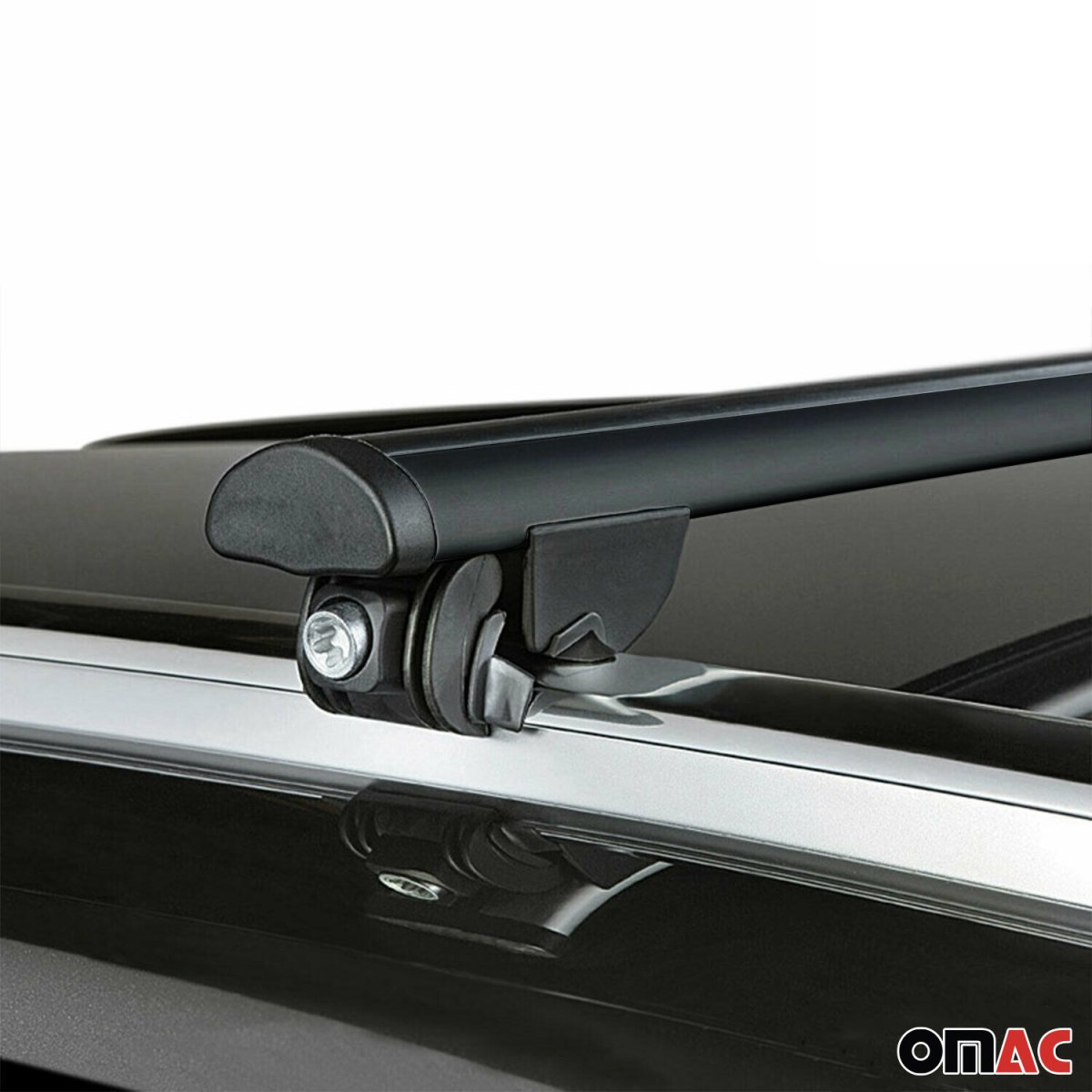 Mercedes GLA Roof Rack Cross Bars - Omac - Beamar 2Pcs - Black - '14-'20